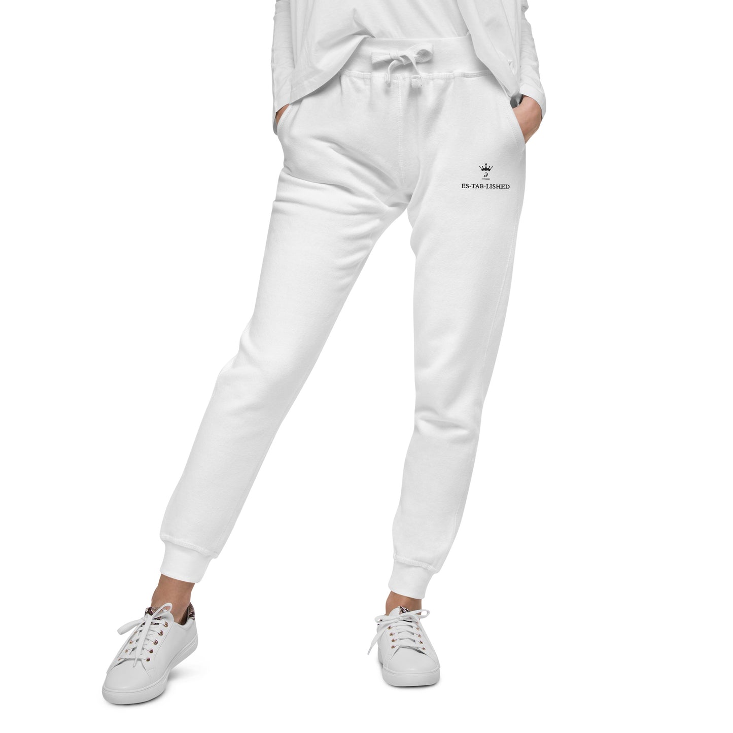 Embroidered unisex sweatpants