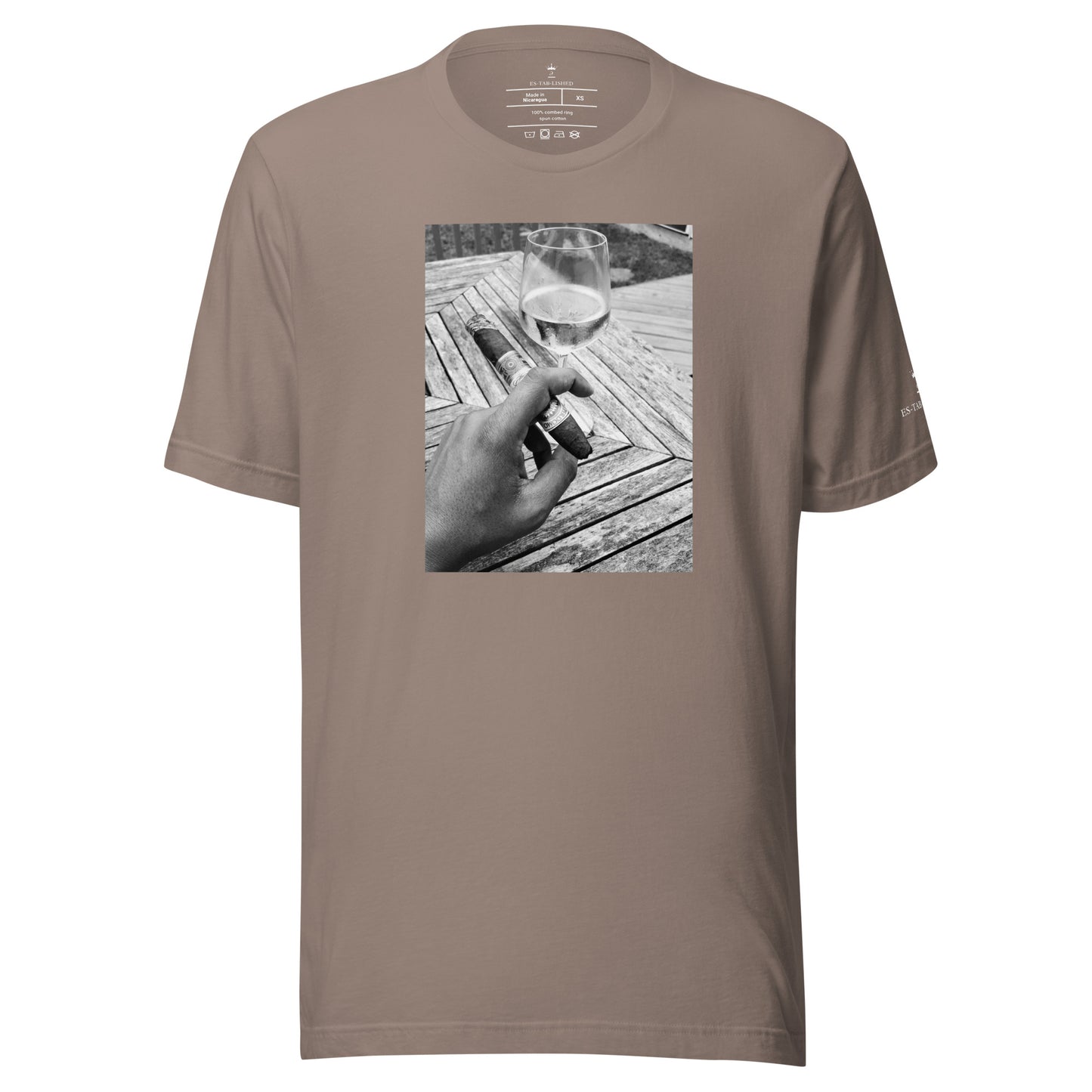 Cigar in hand unisex t-shirt